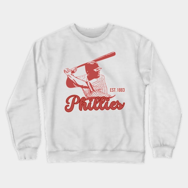 phillies Crewneck Sweatshirt by soft and timeless